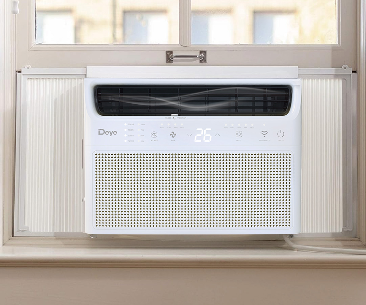 ¿Cuáles son los requisitos especiales para la selección de refrigerante para la ventana solar híbrida ACDC AC?